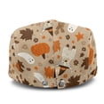 thumbnail image 3 of FUIALDOLG Halloween Mens Forward Flat Cap with Polyester Fabric, Wrinkle Resistant Newsboy Hat for Driving and Daily Outings, 3 of 4