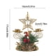 thumbnail image 3 of Oioii Candle Holders Christmas Decor - Table Centerpiece Festive Home Ornaments, 3 of 6