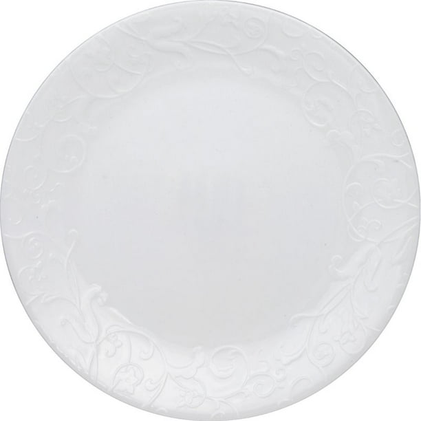 Corelle Embossed BellaFaenza Dinner Plate