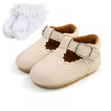 

RETAP Newborn Baby Boy Girl Shoes + Socks Toddler Infant Prewalker Trainers 0-18M