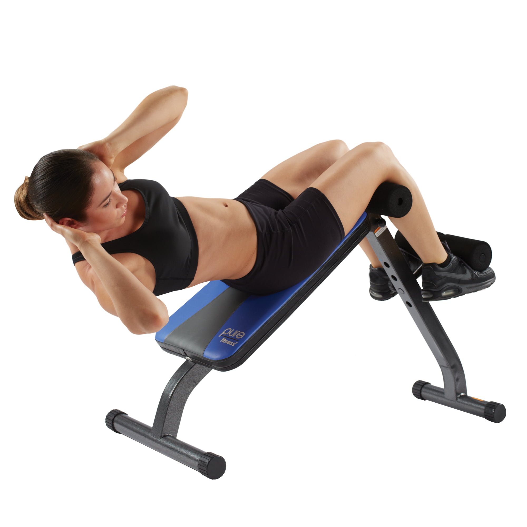 Generic QY-UK4-16FEB-20-892 *1**2792** Exercise Board Bench AB Abdominal Crunch Sit Up Sit Up Bench minal C Home Gym Foldable oldable Slant Fitness Home Gym Foldable