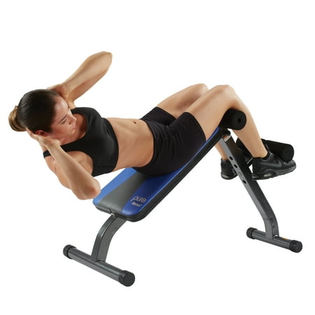 Pure Fitness Ab Crunch Sit-Up Bench (Best Sit Up Equipment)