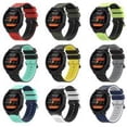 thumbnail image 2 of Correa de reloj Correa de reloj ajustable de silicona con reemplazo de dos colores para Garmin, azul, blanco sidaley EL001512-07, 2 of 2