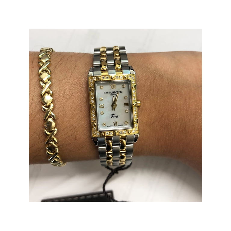 Raymond Weil Tango MOP Steel Diamond Quartz Ladies Watch  display picture 3