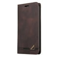 thumbnail image 3 of Dteck for Samsung Galaxy S21FE Case, PU Leather Flip Wallet Case with 2 Cart Slots and Kickstand for Samsung Galaxy S21FE 6.4” 2021 Ladies Girls Women Boys Men, Brown, 3 of 13
