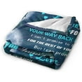 thumbnail image 4 of Son Gifts, Gifts for Son from Mom, Son Blanket 60"X50", Son Birthday Christmas Idea Gifts, to My Son Blanket, Gifts for Grown Son, Son from Mom, Soft Flannel Throw Blanket for Son, 4 of 6