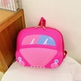 thumbnail image 4 of CUZIBR Toddler Boys Backpack Cute 3D Cartoon Car Shape Double Zippers Top Carry Handle Lightweight Mini Daypack Preschool Kids School Bag, 4 of 4