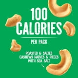 Emerald Nuts Roasted & Salted Cashews, 10 Ct, 0.62 Oz, 100 Cal Packs ...