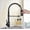 Style 3 Black, variant on Kitchen Sink Faucet for Bar Farmhouse Commercial, Spring Pull Out Kitchen Gold Pull Down Kitchen Sink Luxury Hot & Cold Total Brass Kitchen Mixer tap
