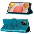 thumbnail image 4 of Case for Samsung Galaxy A42 5G Premium Leather Flip Cover Embossing Butterfly Magnetic, 4 of 5
