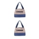 thumbnail image 1 of Minnieouse Fiambrera para mujer, bolsos de mano, cosméticos, banco de energía para teléfono inteligente, contenedor, bolsa de gran capacidad, Caqui 2Conjunto, 1 of 6
