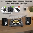 thumbnail image 4 of Cable de alimentación de 12 V 2 A para tocadiscos Audio Technica, 4 of 8