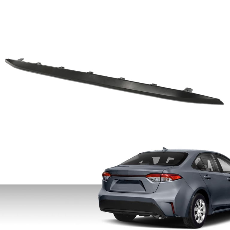 Evan-Fischer Rear Bumper Trim For 2020-2021 Toyota Corolla Sedan – Primed, TO1144103
