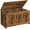 Rustic Brown, variant on Storage Bench, 29.5" Retro Wooden Storage Chest, Wooden Storage Trunk, Toy Chest with Lift Top, Multifunctional Entryway Organizer, for Entryway, Living Room, Rustic Brown FG751CW01