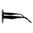 thumbnail image 4 of Women's Sunglasses Vintage Retro Oversized Round Circle Frame UV400 Black, 4 of 4