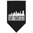 thumbnail image 2 of Pet and Dog Bandana Screen Printed, "San Francisco Skyline", 2 of 10