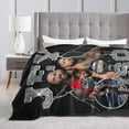 thumbnail image 4 of jey Wresting USO Flannel Novelty Blanket,Large Modern Fleece Throw Blanket for Couch Bed Sofa Camping,Women Lightweight Warm Plush Air Condition Blankets 60x80, 4 of 6