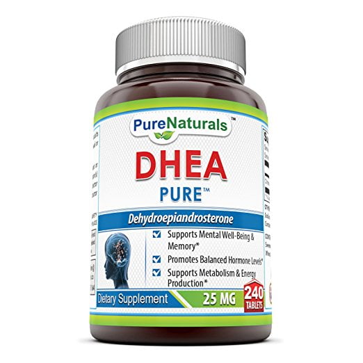 Pure Naturals DHEA 25 Mg 240 Tablets