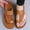 Light Brown-1, variant on 2026 New Summer Collection of Men'S Leather Sandals, Stylish And Versatile, Easy Design for Young Men, Beach Shoes And Slippers in Larger Sizes