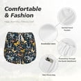 thumbnail image 4 of Rateoe Flowers Butterfly Printed 2 in 1 Women's Workout Shorts for Athletic Gym Running Shorts with Phone Pockets-Small, 4 of 7