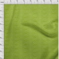 thumbnail image 3 of oneOone Viscose Chiffon Green Fabric Geometric Bandhani Craft Projects Decor Fabric Printed By The Yard 42 Inch Wide, 3 of 4