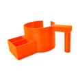 thumbnail image 3 of Organizador de almacenamiento para tazas de café, compacto y resistente con asa, portavasos, portabebidas para oficina, senderismo y camping., 3 of 9