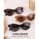 thumbnail image 2 of Lentes de Sol Retro de Ojo de Gato Polarizados VANLINKER VL9845 para Mujer, 2 of 5