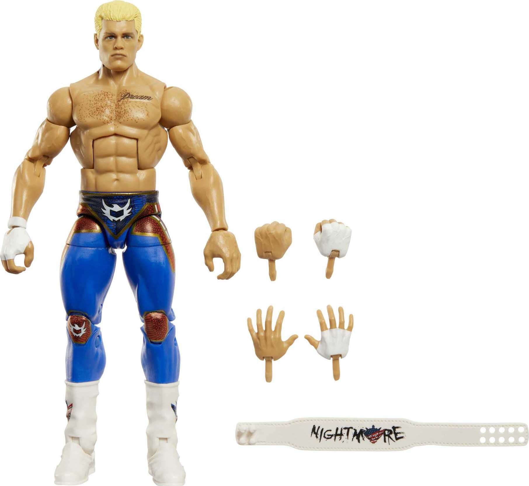 WWE Elite Collection Cody Rhodes Action Figure with Accessories