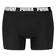 thumbnail image 3 of PUMA Calzoncillos Hombre, Lote de 4 - Basic Boxer ECOM, Algodón elástico, Uso diario Negro 2XL (XX-Large), 3 of 4