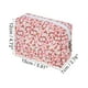 thumbnail image 2 of 1 Pc Bolsa Cosmética Ligera de Flores para Mujeres para Vacaciones y Viajes de Negocios Rosa de Poliéster, 2 of 3