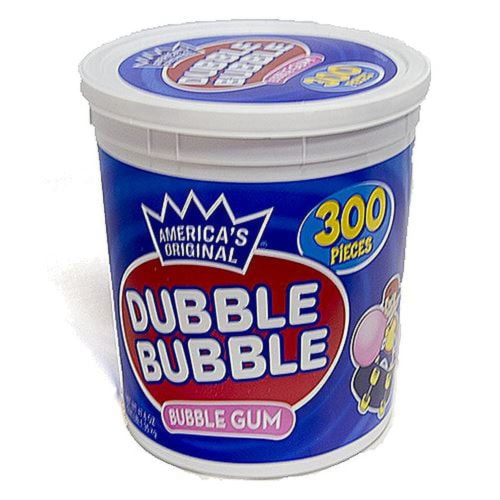 Dubble Bubble Original Twist Bubble Gum Tubs