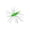 A003- Green, variant on Bass Fishing Lure Soft Plastic Bass Fishing Lures 3.5 Inch 0.28 Ounce Bionic Fishing Lure Weedless Soft Plastic Baits for Freshwater and Saltwater Red Single Unit