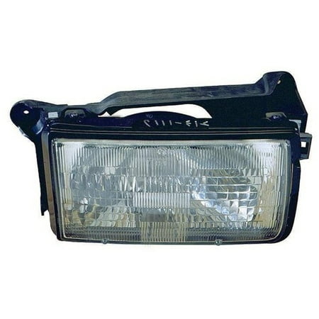 Go-Parts OE Replacement for 1991 - 1997 Isuzu Rodeo Front Headlight Assembly Housing / Lens / Cover - Right (Passenger) Side 8-94314-625-3 IZ2503101 Replacement For Isuzu Rodeo
