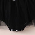 thumbnail image 5 of Wxirdiow Summer Outfit Baby Girl Preemie Newborn Baby Girl Clothes Cute Infant Romper Ruffle Sleeve Jumpsuit Summer Outfits with Headband Black Size,6-9 Months, 5 of 5