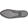 thumbnail image 7 of Skechers Women's Cleo-Sherlock-Engineered Knit Loafer Skimmer Ballet Flat, Charcoal, 7 M US, 7 of 7