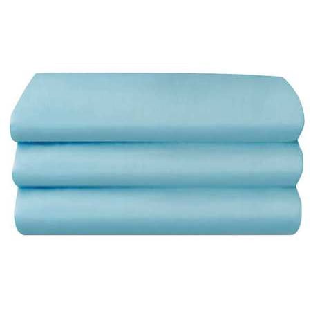 FOUNDATIONS CS-SS-BL-12 Cot Sheet, Standard, Blue, PK 12