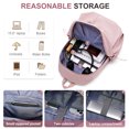 thumbnail image 3 of Basic Backpack for High School Women Men, Simple Bookbag Lightweight Casual Daypack, College Backpack Waterproof School Bag Carry on Laptop Backpack Daily Rucksack, Pink, 3 of 9