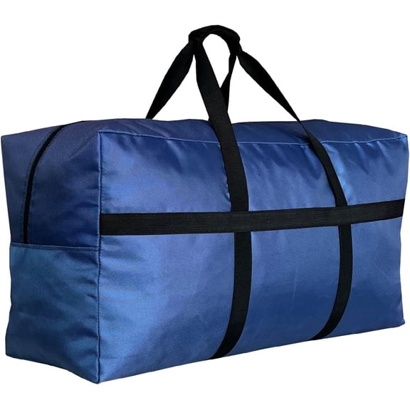 Extra Large Duffle Bag for Travel, Big Foldable Storage - Blue
