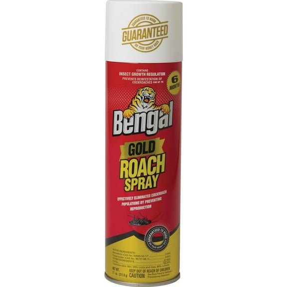 Bengal Gold Roach Spray Liquid Insect Killer 11 oz.