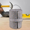 thumbnail image 1 of Bolsa de almacenamiento para lanas, bolsa para agujas de tejer, gran capacidad, suministros para tejer, estuche, soporte, ganchos de , bolsa Gris BLESIY Bolsa de almacenamiento de hilo, 1 of 8