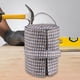 thumbnail image 1 of Bolsa de almacenamiento de hilo, bolsa de tejer, funda, soporte, herramienta de bricolaje, organizador artesanal extraíble, tela Oxford con asa, bolsa Gris perfecl Bolsa de almacenamiento de hilo, 1 of 8