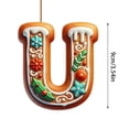 thumbnail image 2 of Adornos Navideños Colgantes con 26 Letras para Árbol de Navidad, Adornos Navideños Personalizados para Hacer Tú Mismo, Decoración Navideña, Decoración Colgante para Árbol de Navidad., 2 of 5