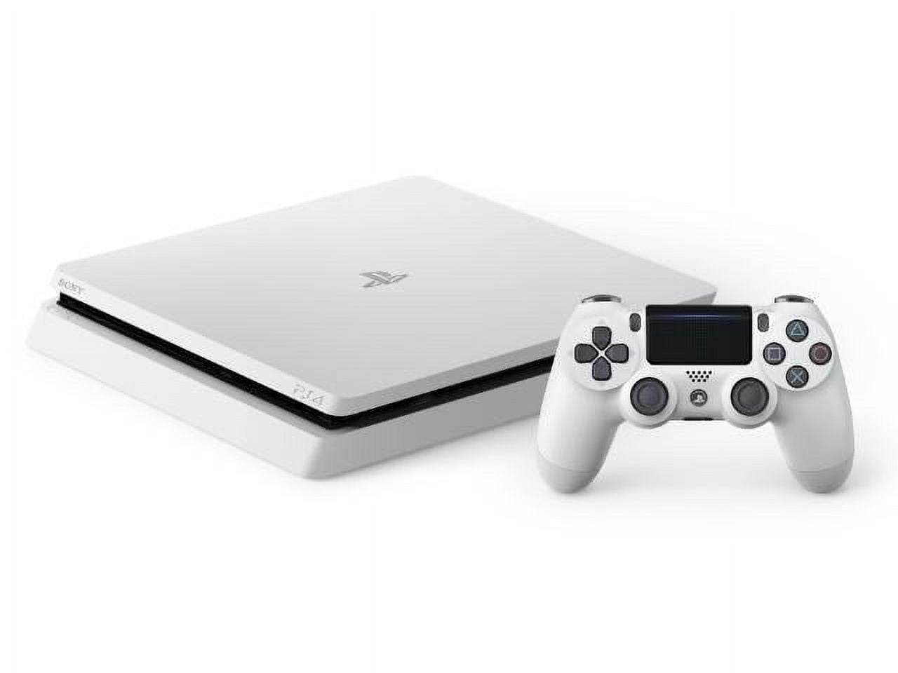 Restored Sony PlayStation 4 500GB Gaming Console White with HDMI 