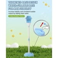 thumbnail image 4 of Automatic Handheld Bubble Machine, Outdoor Standing Light up Bubble Blower, Electric Stand up Bubbles Maker with Lights Music, Rechargeable for Party Wedding Play, Adjustable Height, 4 of 7
