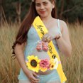 thumbnail image 2 of GOOHOCHY 1 juego de faja de flores para futura mamá, ramillete para futuro papá, accesorios para fotos de embarazo, 2 of 8