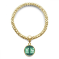 thumbnail image 1 of tire checal element science en bracelet round pendant jewelry chain, 1 of 3
