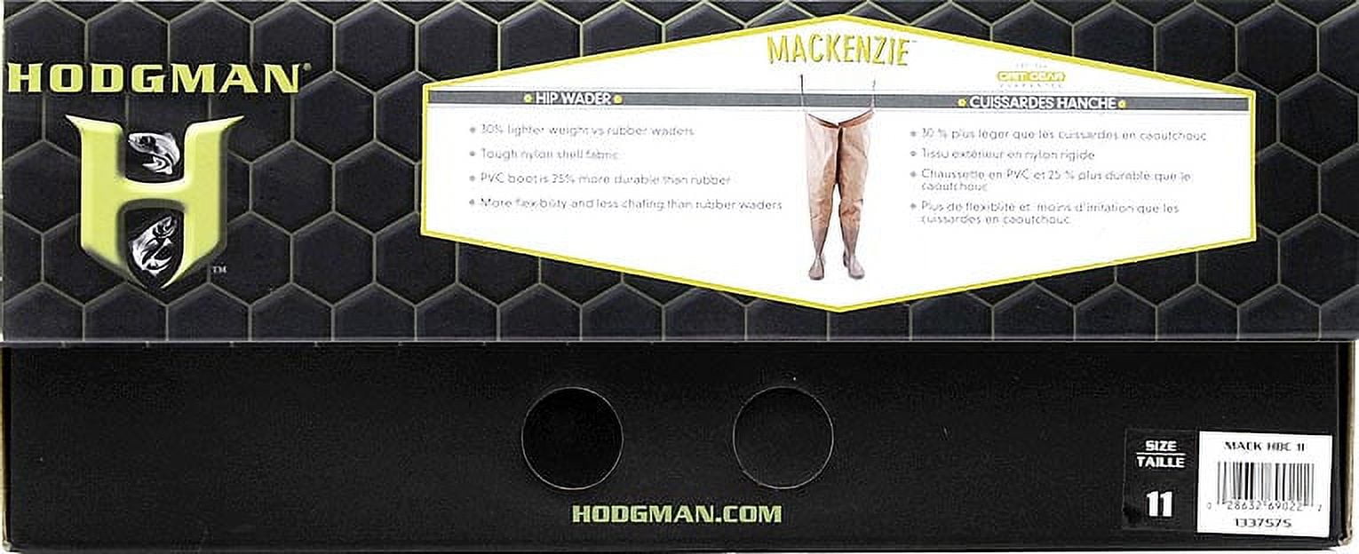 Hodgman Mackenzie Cleated Hip Bootfoot Fishing Wader 