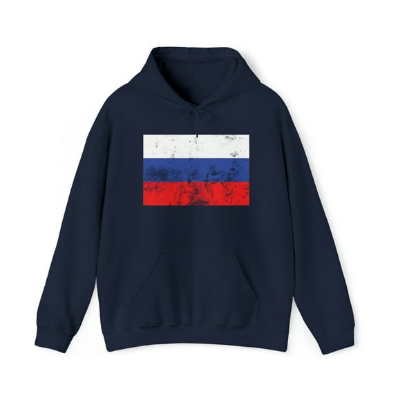 Russia Flag Pride Hoodie, Gifts, Hooded Sweatshirt