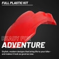 thumbnail image 4 of Polisport Motocross (MX) Replica Plastic Kit for Honda CRF 50F (2004-25) Dirt Bike – OEM Quality, Durable, Flexible & Perfect Fit – Red/White, 4 of 9