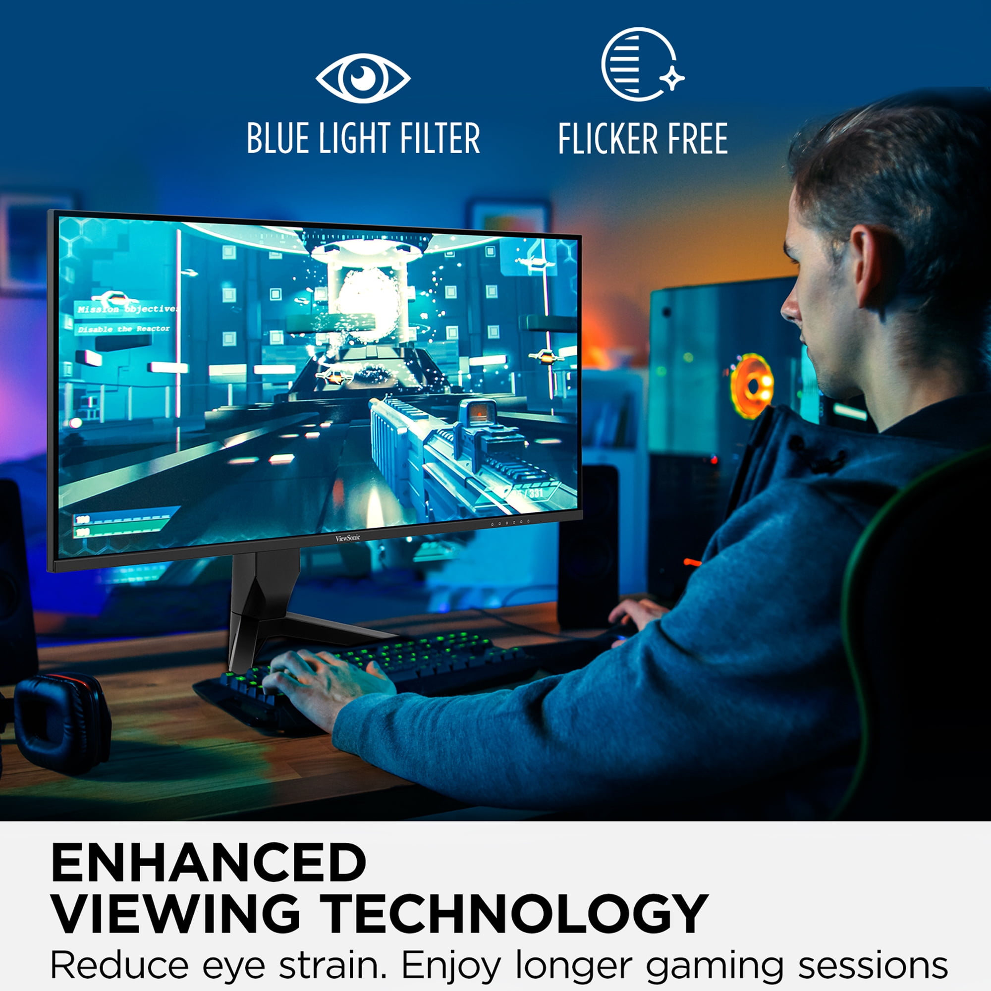 ViewSonic VX3418-2K 34" 21:9 1ms 165Hz Gaming Monitor w/ FreeSync Premium